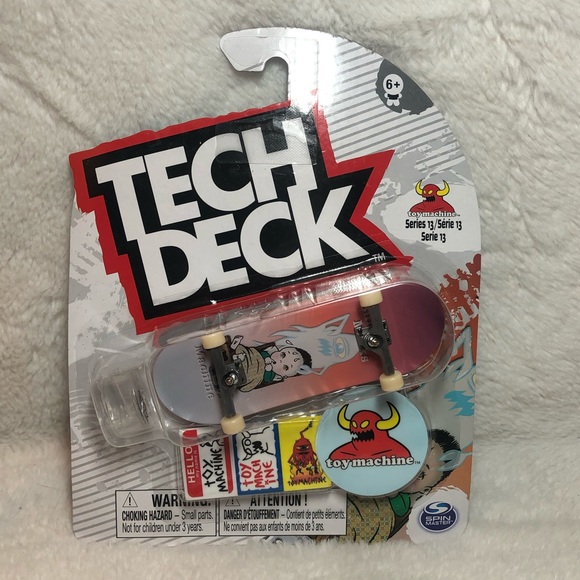 Tech Deck Toy Machine Billy Marks Ghost x Finesse Skateboards Fingerboard 2 Pack - Picture 5 of 8